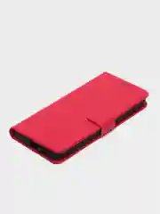 Фуксия чехол книжка для Xiaomi Redmi 12C, кожаный PU