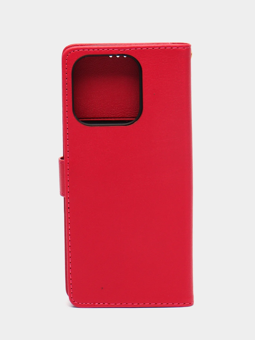 Фуксия чехол книжка для Xiaomi Redmi 12C, кожаный PU