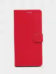 Фуксия чехол книжка для Xiaomi Redmi 12C, кожаный PU
