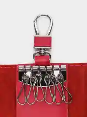 Фуксия ключница из натуральной кожи, мужская и женская