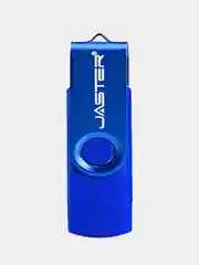 Синий usb флеш-накопитель 3 в 1, Jaster 4, 16, 32,64 Гб флешка 3 в 1.для телефона и пк