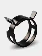 Хомут самозажимной, пружинный, стальной