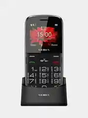 Черный мобильный телефон Texet TM-B227