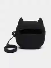 Прозрачный чехол для беспроводных наушников Apple AirPods 3 / Аирподс 3, с карабином, мультяшный