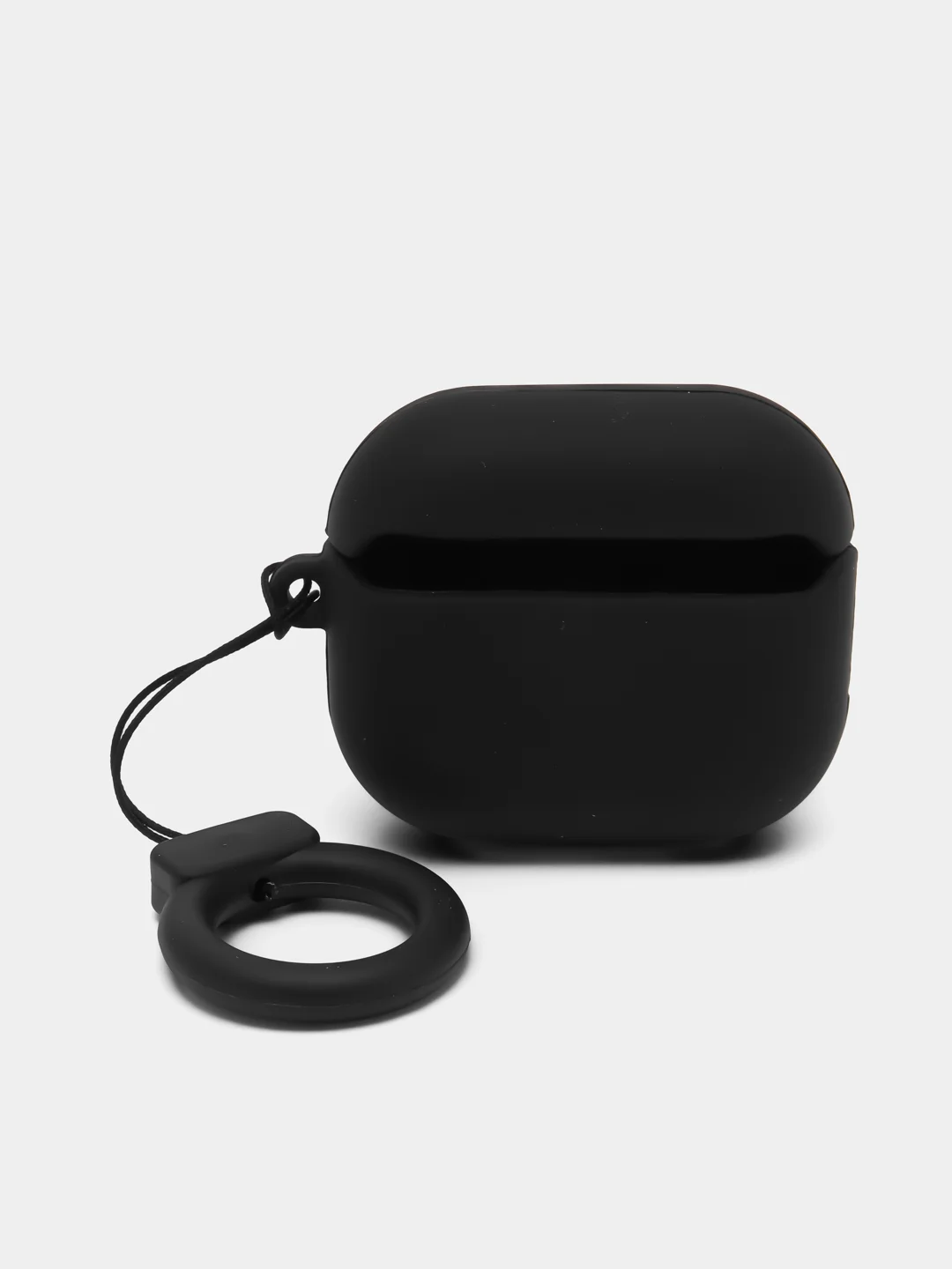 Оливковый чехол для беспроводных наушников Apple AirPods 3 / Аирподс 3, с карабином, мультяшный