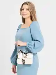Белый сумка кросс-боди через плечо