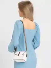 Молочный сумка через плечо, кросс-боди, повседневная