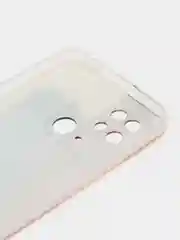 Сиреневый чехол на Xiaomi Redmi 10C / Сяоми Редми 10С прозрачный, с рисунком, защита камеры