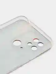 Тёмно-бирюзовый чехол на Xiaomi Redmi 10C / Сяоми Редми 10С прозрачный, с рисунком, защита камеры