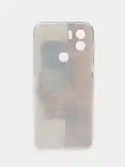 Сиреневый чехол для Xiaomi Redmi A1 Plus / A1+, A2+, Poco C51 (Сяоми Редми А1 Плюс / А1+) с рисунком
