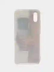 Тёмно-серый чехол с рисунком на Xiaomi Redmi 9A / Redmi 9C, матовый