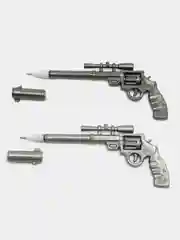 Ручка шариковая Пистолет, 2 шт