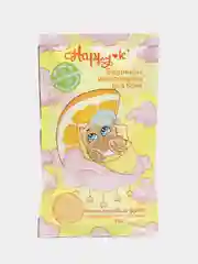 Желтый соль-жемчуг для ванн Happyki 75г детская с лёгким шиммером Подарок на новый год девочке
