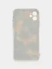 Светло-синий чехол для iPhone 11, с принтом, силиконовый