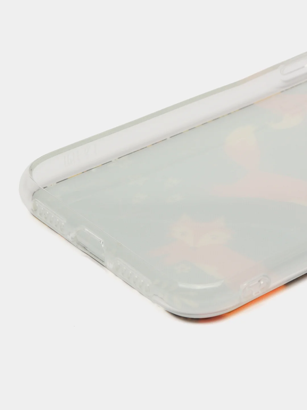 Светло-синий чехол для iPhone 11, с принтом, силиконовый