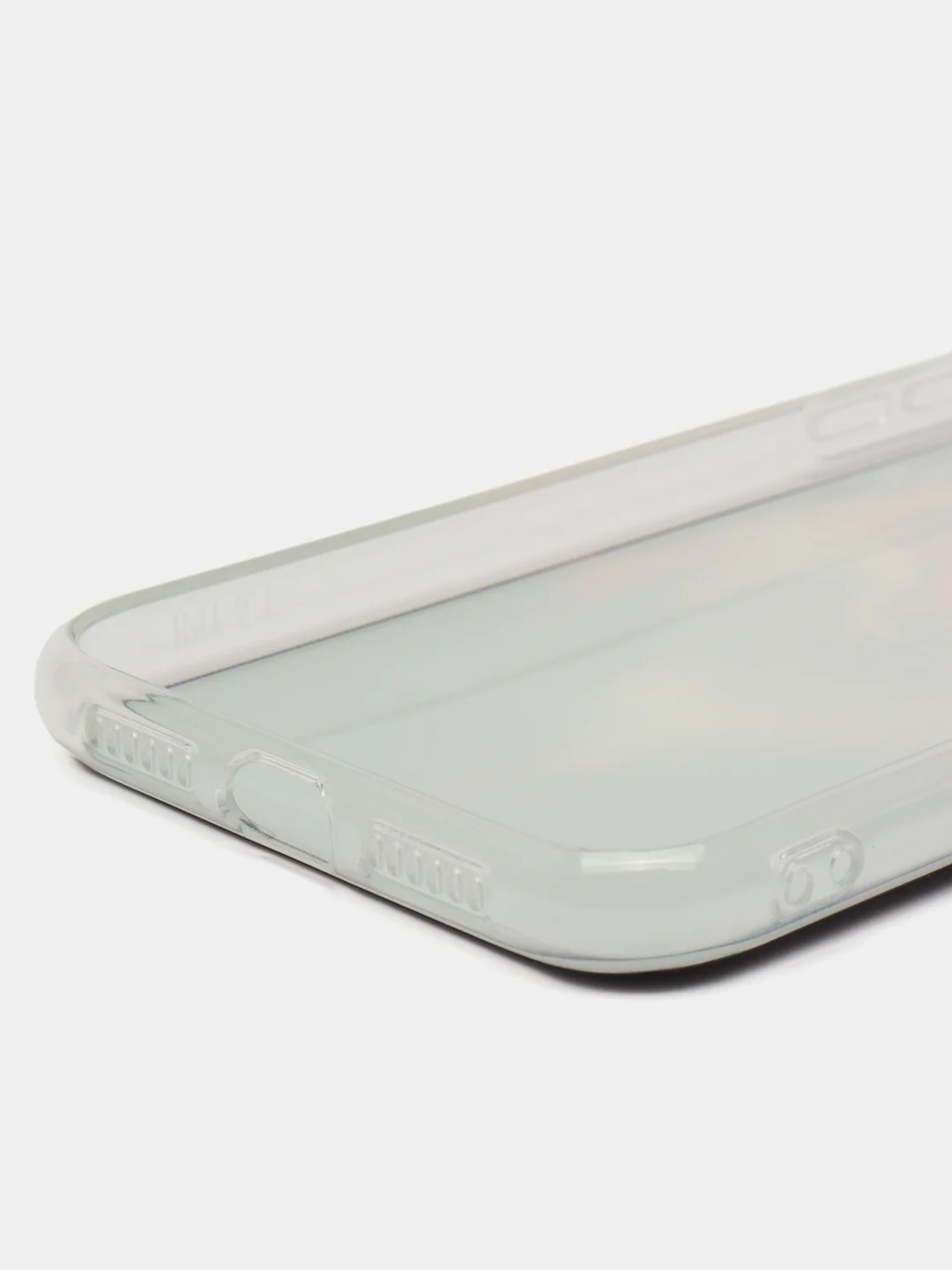 Серый чехол для iPhone 11, с принтом, силиконовый
