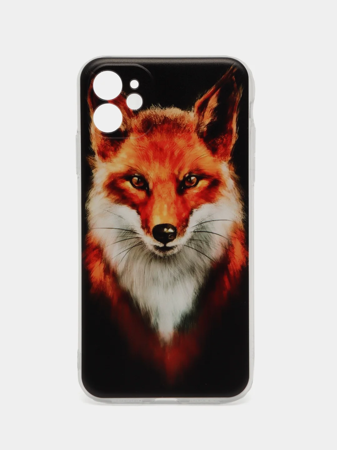 Серый чехол для iPhone 11, с принтом, силиконовый