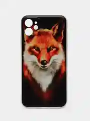 Серый чехол для iPhone 11, с принтом, силиконовый