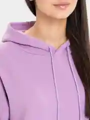 Лавандовый худи женское, утеплённое