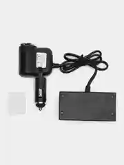 Угольный разветвитель прикуривателя 1 USB 4 разъема Olesson 1527/1528