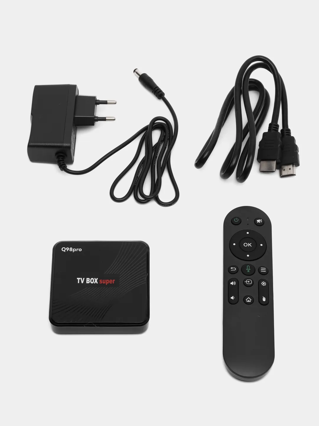 ТВ-приставка Smart tv Android box Q98pro, 8K Video, 2/16GB, 4/32GB, 4/64GB,  Android 11.1 купить по цене 4560 ₽ в интернет-магазине Магнит Маркет