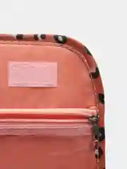 Коралловый меланж косметичка женская дорожная