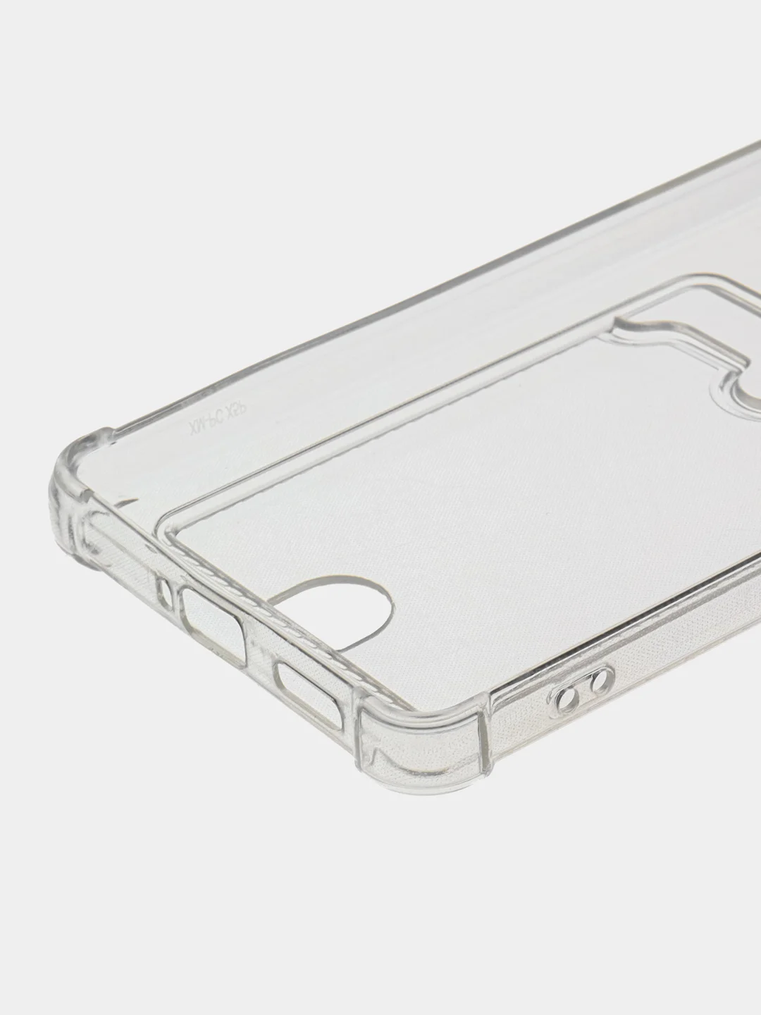 Прозрачный чехол Zibelino Silicone Card Holder для Xiaomi Poco X5 Pro 5G