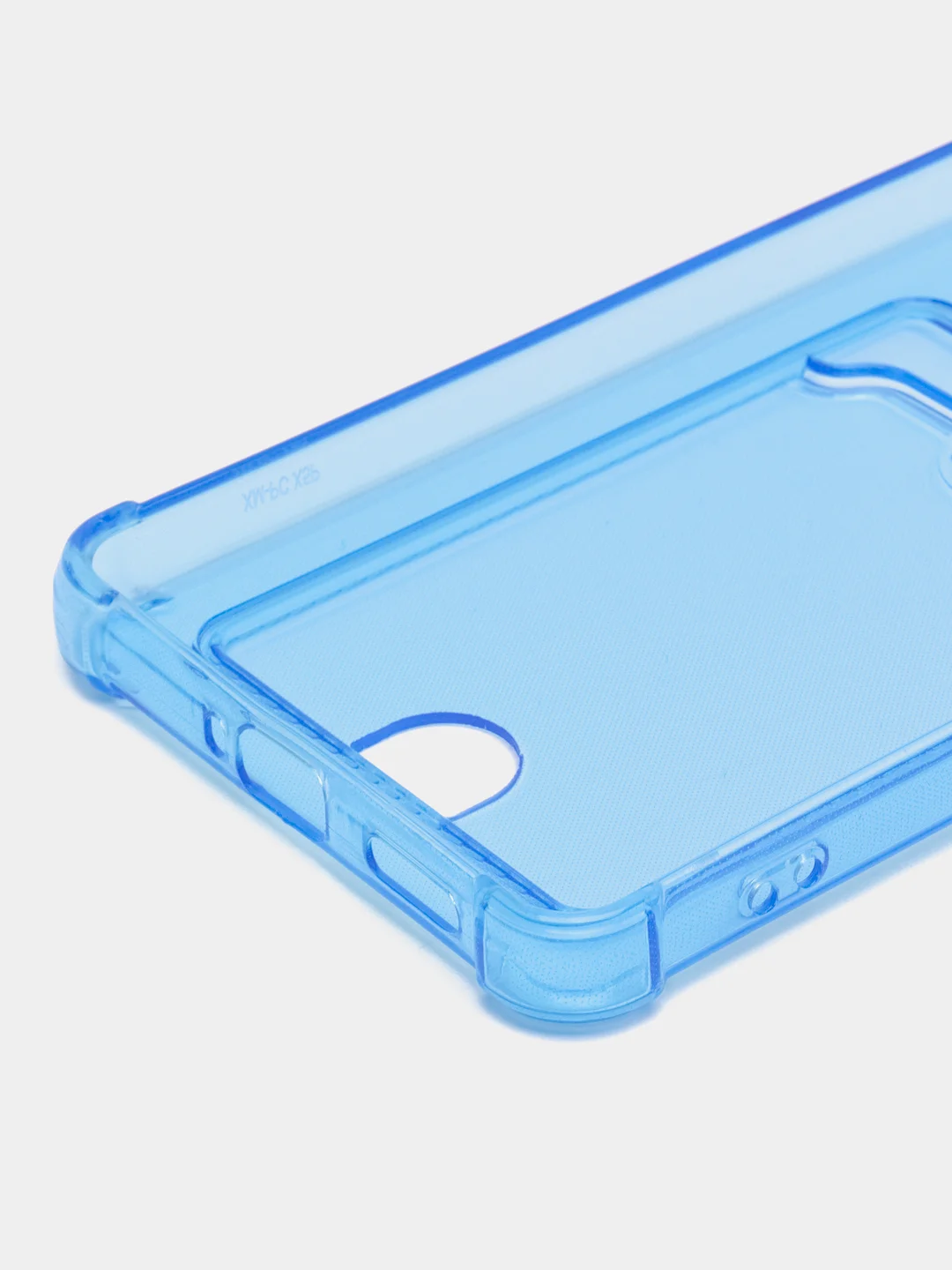 Синий чехол Zibelino Silicone Card Holder для Xiaomi Poco X5 Pro 5G