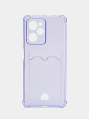 Чехол Zibelino Silicone Card Holder для Xiaomi Poco X5 Pro 5G