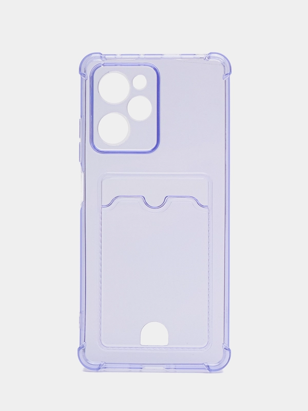 Чехол Zibelino Silicone Card Holder для Xiaomi Poco X5 Pro 5G