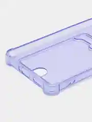 Синий чехол Zibelino Silicone Card Holder для Xiaomi Poco X5 Pro 5G