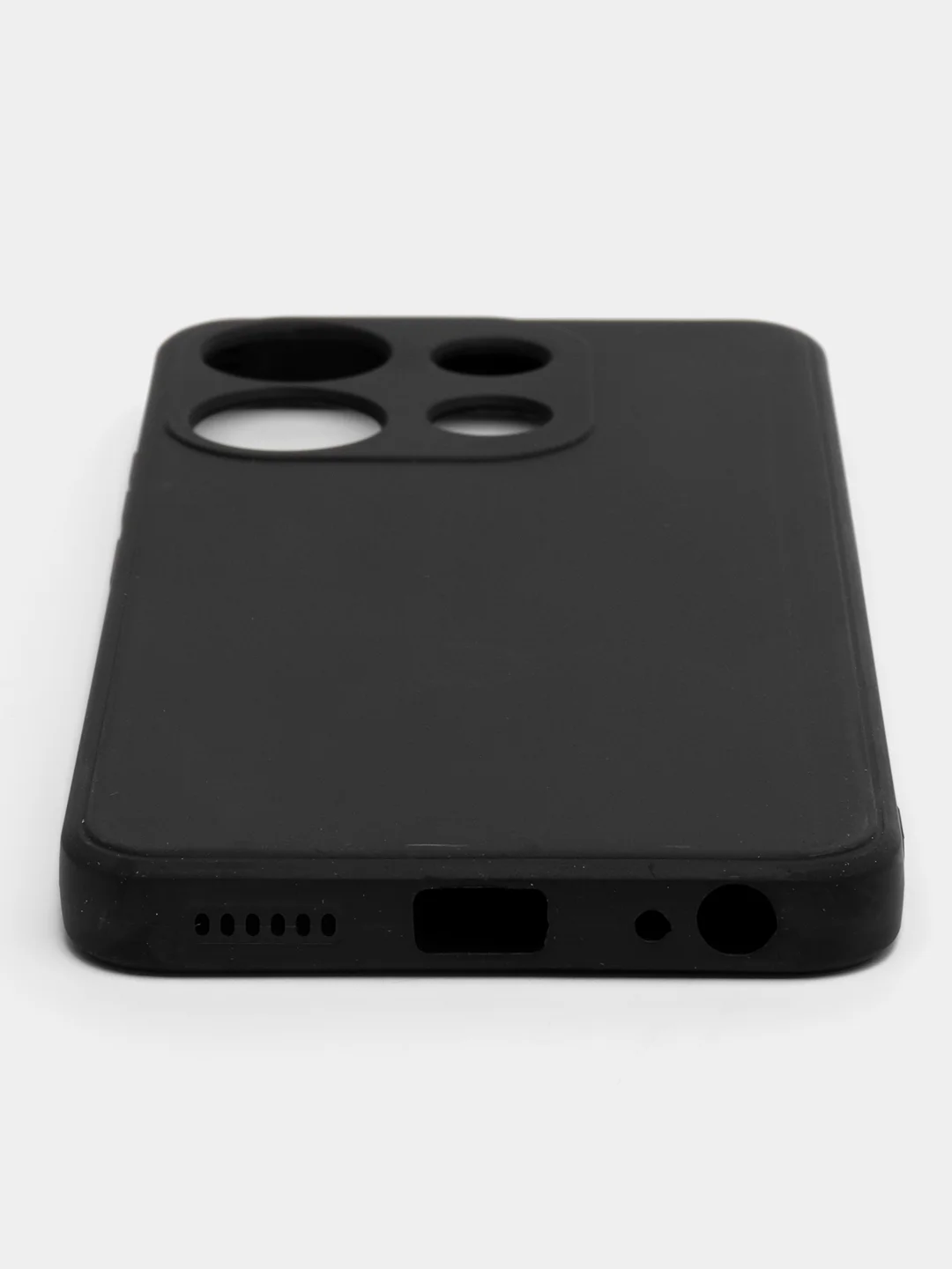 Черный накладка Zibelino Soft Matte для Tecno Spark Go 2023/Pop 7 Pro