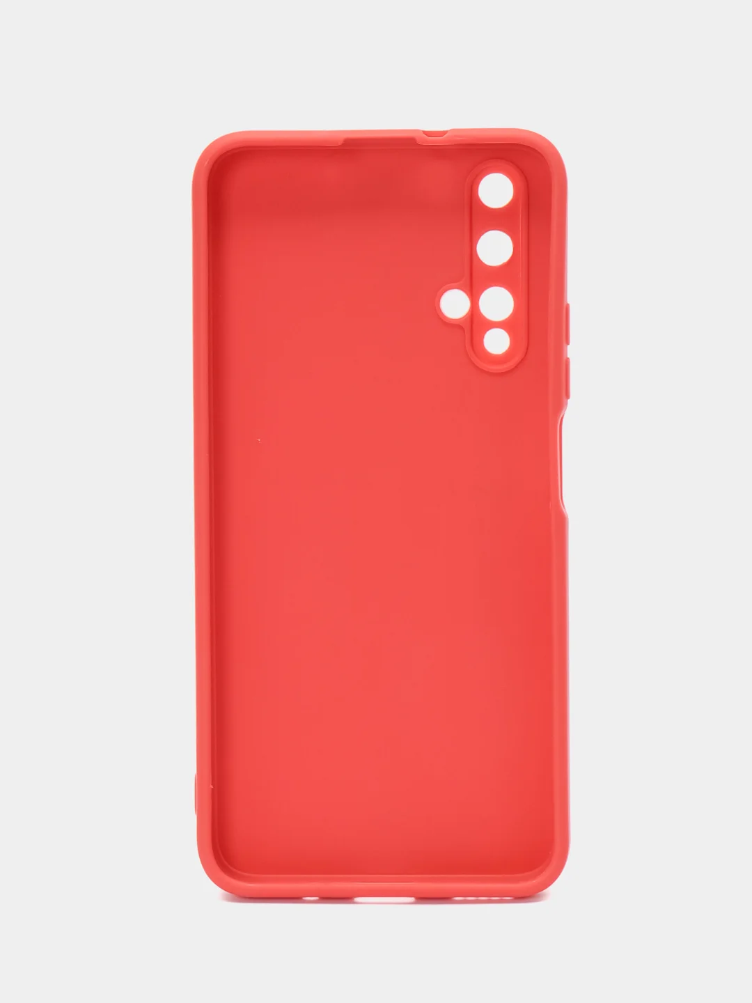 Алый чехол Honor 20 / Huawei Nova 5T / Хонор 20 / Хуавей Нова 5Т силиконовый цветной матовый