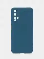 Синий чехол Honor 20 / Huawei Nova 5T / Хонор 20 / Хуавей Нова 5Т силиконовый цветной матовый