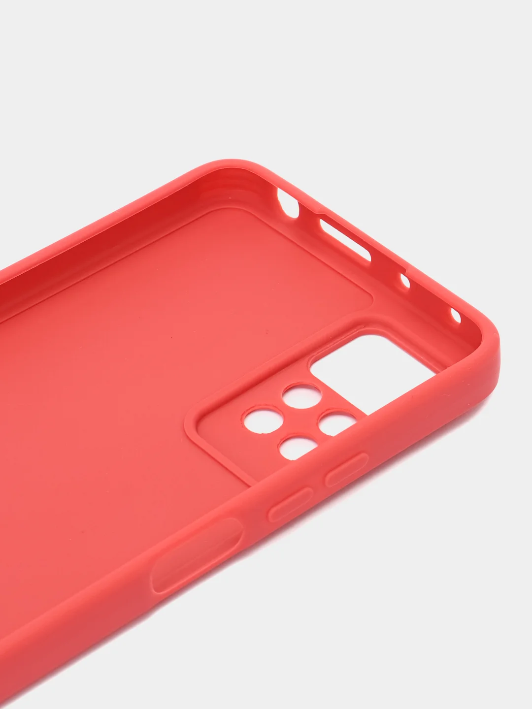 Красный чехол для Redmi Note 12 Pro 4G / Редми Нот 12 Про, силиконовый, матовый