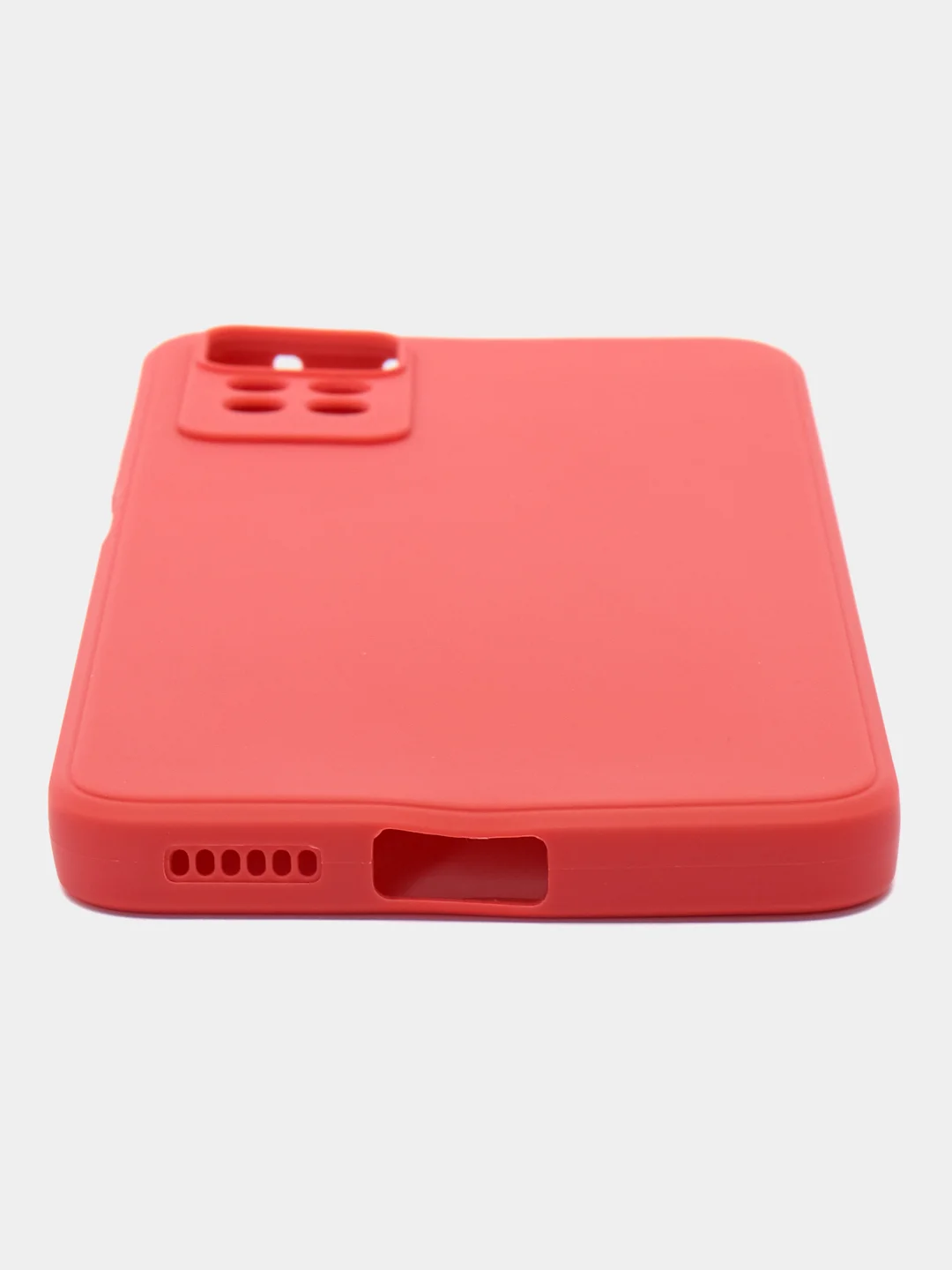Красный чехол для Redmi Note 12 Pro 4G / Редми Нот 12 Про, силиконовый, матовый