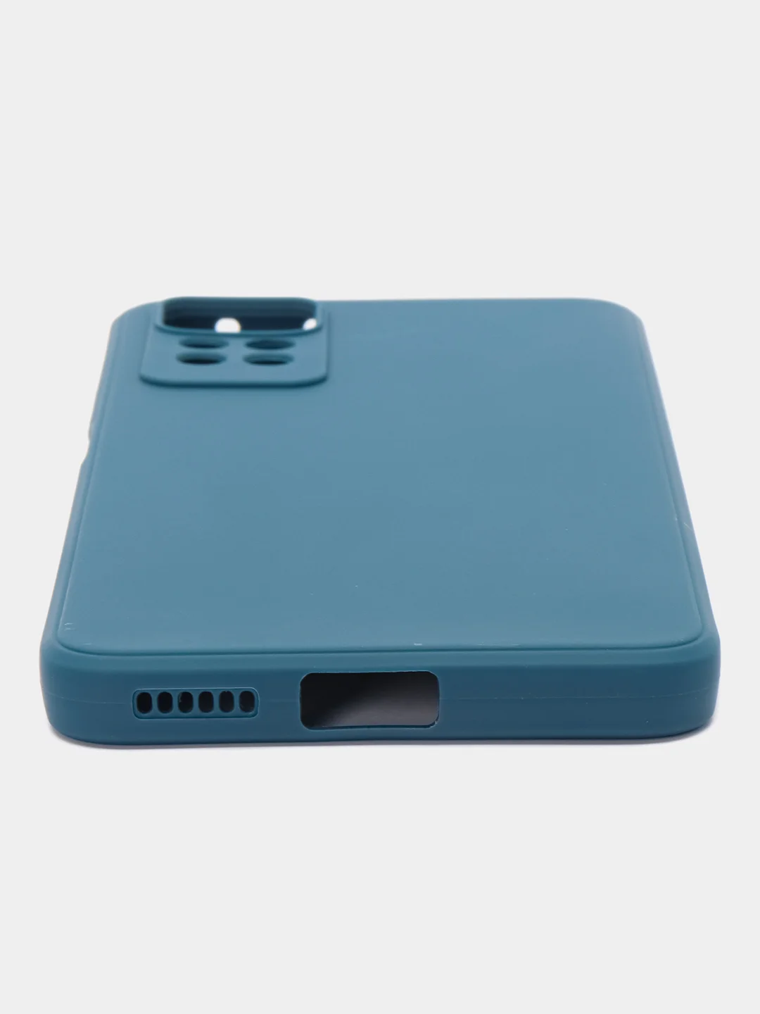 Темно-синий чехол для Redmi Note 12 Pro 4G / Редми Нот 12 Про, силиконовый, матовый
