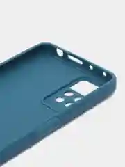 Темно-синий чехол для Redmi Note 12 Pro 4G / Редми Нот 12 Про, силиконовый, матовый