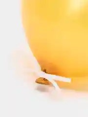 Разноцветный шар воздушный латексный, 14", "С Новым годом!", 2 штуки, с лентой