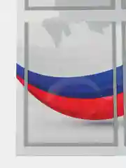 Информационный стенд на 6 карманов "Триколор"