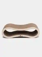 Cat Set "Когтеточка - лежанка Lonty WOOD", 61*23*19 см, когтеточка для кошек из картона