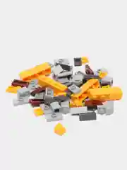 Желтый конструктор Робот Валли / WALL-E / 678 деталей / Конструктор для мальчиков и девочек