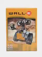 Желтый конструктор Робот Валли / WALL-E / 678 деталей / Конструктор для мальчиков и девочек