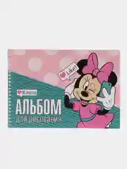 Конфетный альбом для рисования А4, 40 листов на гребне