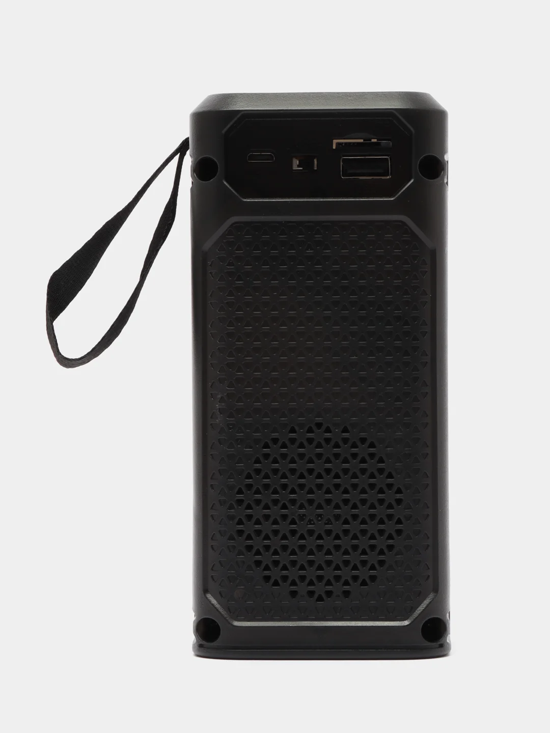 Беспроводная колонка bluetooth ZQS1206 с импульсной RGB-подсветкой, Black