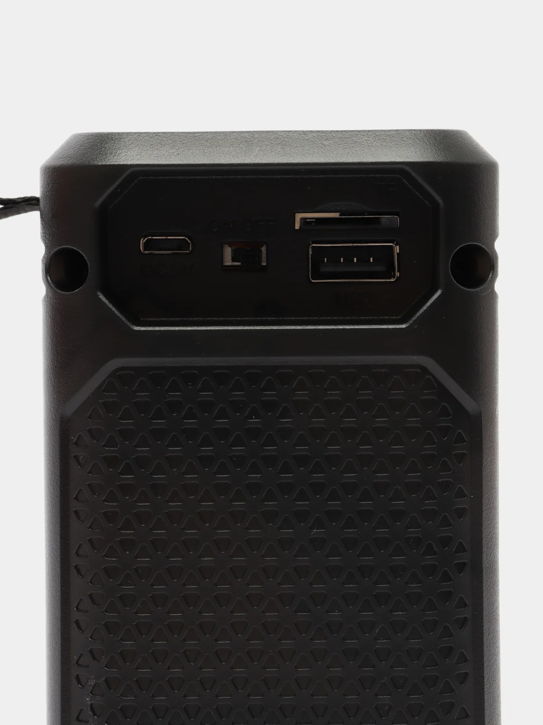 Беспроводная колонка bluetooth ZQS1206 с импульсной RGB-подсветкой, Black