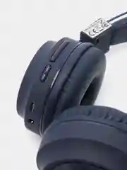 Синий беспроводные наушники Hoco W25 Deep Bass,  с микрофоном