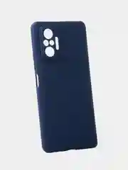 Синий матовый чехол для Xiaomi Redmi Note 10 / Note 10T / Note 10 Pro / Poco M3 Pro, силиконовый