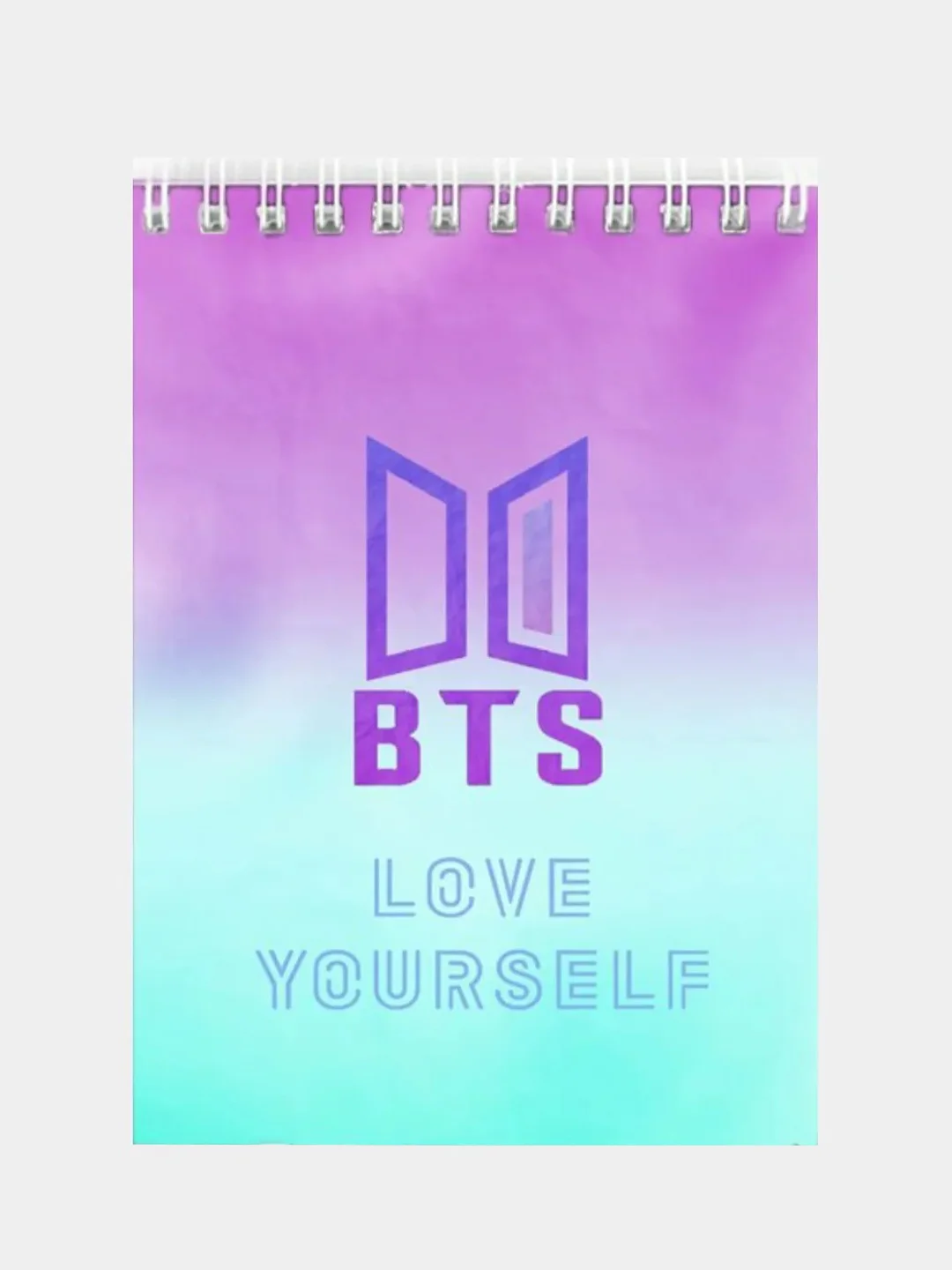 Бордовый блокноты BTS K-POP, БТС