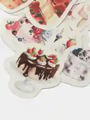 Алый наклейки-стикеры 45-50 шт, Стикерпак для скрапбукинга, телефона, ноутбука, подарка